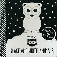 Milo's Black and White Animals 1910851736 Book Cover