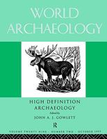 High Definition Archaeology: Threads Through the Past: World Archaeology Volume 29 Issue 2 (World Archaeology) 0415184290 Book Cover