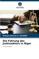 Die Führung des Justizsektors in Niger (German Edition) 620761061X Book Cover