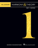 Hal Leonard Harmony & Theory - Part 1: Diatonic 1423498879 Book Cover