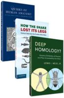 Evo-Devo Bundle 3 Paperback Book Set: Quirks of Human Anatomy, How the Snake Lost its Legs, Deep Homology? 1108355528 Book Cover