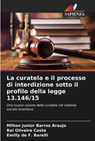 La curatela e il processo di interdizione sotto il profilo della legge 13.146/15 (Italian Edition) 6207531728 Book Cover