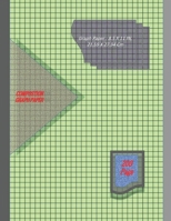Graph Paper Notebook 8.5 x 11 IN, 21.59 x 27.94 cm: 1/8inch thin [0.5pt] & 1 inch thick [1pt] light gray grid lines perfect binding, non-perforated, ... Paper, Grid Paper, or Squared Paper Notebook 1675995230 Book Cover