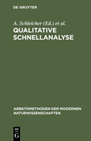 Qualitative Schnellanalyse 3111321738 Book Cover