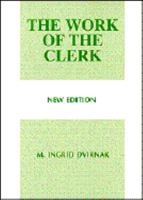 The Work of the Clerk (Work of the Church) 0817012532 Book Cover