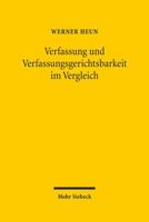 Verfassung Und Verfassungsgerichtsbarkeit Im Vergleich 316153557X Book Cover