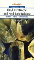 Pocket Guide to Fluid, Electrolyte, and Acid-Base Balance (Pocket Guide) 0815146639 Book Cover