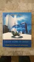 Student Solutions Manual for College Algebra in Context with Applications for the Managerial, Life, and Social Sciences 0321369777 Book Cover