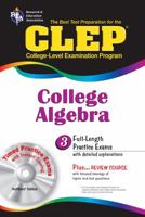CLEP College Algebra w/ TestWare CD 0878918981 Book Cover