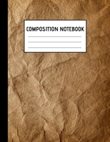 Composition Notebook: Paper Look College Ruled Blank Lined Notebooks for Teens Kids Students Worker - School Writing Notes Journal - 120 lined pages 8,5x11 Dimensions 1700521640 Book Cover