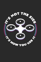 It's not the size It's how you use it: 6x9 Whoop - grid - squared paper - notebook - notes 1086940423 Book Cover