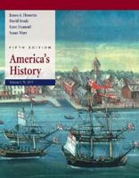 America's History, Volume 1: To 1877 0312387911 Book Cover