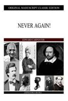 Never Again! - Pamphlet 1523820330 Book Cover