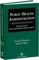 Public Health Administration 0763740780 Book Cover