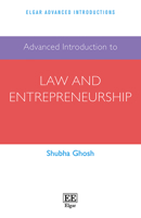 Advanced Introduction to Law and Entrepreneurship 1788978692 Book Cover