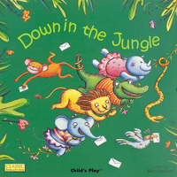 Down in the Jungle: Giant Edition (Classic Books With Holes) 1846430097 Book Cover