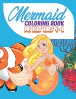 Mermaid Coloring Book: Coloring Book for Kids Ages 4-8 , (Art Boutaieb Coloring Books), Cute, Unique Coloring Pages B0915Q8YNR Book Cover