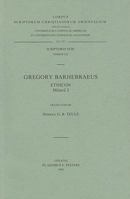 Gregory Barhebraeus Ethicon, (Memra I) Syr. 219. 9042905883 Book Cover