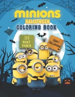 Minions Halloween Coloring Book: Fantastic Halloween Gift for Any Kid!!! B08HTG6HVT Book Cover