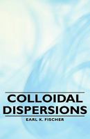 Colloidal Dispersions 1017744408 Book Cover