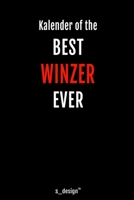 Kalender f�r Winzer: Immerw�hrender Kalender / 365 Tage Tagebuch / Journal [3 Tage pro Seite] f�r Notizen, Planung / Planungen / Planer, Erinnerungen, Spr�che 1706405162 Book Cover