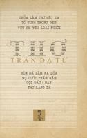 Trần Dạ Từ - Thơ 0464690145 Book Cover