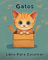Libro Para Colorear de Gatos: Páginas Simples Para Colorear de Gatos Para Niños de 1 a 3 Años B0CVKLLRFR Book Cover