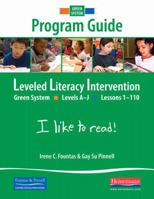 LLI Green System (Grade 1) Program Guide 0325062196 Book Cover