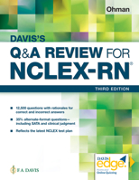 Davis's Q&A Review for Nclex-Rn? 0803689853 Book Cover