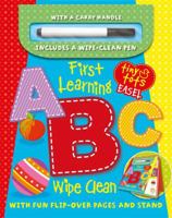 First Learning ABC Wipe Clean Easel w/ Pen: With flip-over pages and stand 1786702045 Book Cover