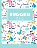 200 Sudoku 12x12 normal Vol. 6: com soluções e quebra-cabeças bônus null Book Cover