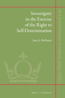 Sovereignty in the Exercise of the Right to Self-Determination 9004316051 Book Cover