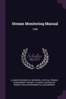 Stream Monitoring Manual: 1998 1021494712 Book Cover