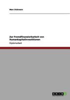 Zur Fremdfinanzierbarkeit von Humankapitalinvestitionen 3656087334 Book Cover