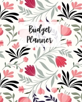 Budget Planner: Monthly Budget Journal, Weekly Expense Tracker, Bill Organizer, Finance Planner, Undated (Start Anytime) Pink Vintage Floral 1704004977 Book Cover