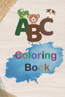 ABC Coloring book: 2020 high-quality black&white Alphabet coloring book for kids ages 2-4 1654236241 Book Cover