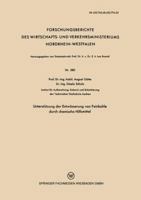 Unterstutzung Der Entwasserung Von Feinkohle Durch Chemische Hilfsmittel 3663037835 Book Cover