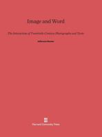 Image and Word 0674184297 Book Cover