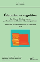 Éducation et cognition (Année de la Recherche en Sciences de l'Éducation) (French Edition) 2343212546 Book Cover
