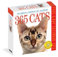 365 Cats Page-A-Day(r) Calendar 2026: The World's Favorite Cat Calendar 152352992X Book Cover