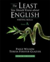 The Least You Should Know about English: Writing Skills, Form A (Least You Should Know about English: Writing Skills) 0155062255 Book Cover