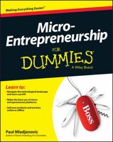 Micro-Entrepreneurship For Dummies 1118521684 Book Cover
