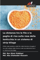 La distanza tra le file e la paglia di riso sulla resa della lenticchia in un sistema di strip tillage (Italian Edition) 6208036844 Book Cover