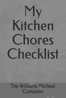 My Kitchen Chores Checklist B086PLNPZS Book Cover