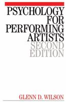 The Psychology of Performing Arts 0312653166 Book Cover