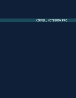 Cornell Notebook Pro: Large Note Taking System For School And University. College Ruled Pretty Light Notes. Onyx Oceanic Cover - Trendy Note Paper Journal. Cornell Notes Notebook. 1692519905 Book Cover