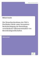 Die Heuschreckenfauna Des Nsg's Fischbeker Heide Unter Besonderer Berucksichtigung Der Besiedlung Verschiedener Sukzessionsstadien Von Besenheidegesellschaften 383860136X Book Cover