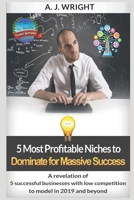 5 Most Profitable Niches to Dominate for Massive Success: A revelation of 5 successful businesses with low competition to model in 2019 and beyond 1692088394 Book Cover