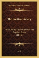 The Poetical Aviary 1241568758 Book Cover
