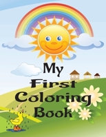 My first coloring book B0BQY8XTLZ Book Cover
